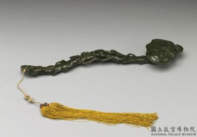 图片[2]-Jade spirit-fungus ruyi scepter, Qing dynasty (1644-1911)-China Archive